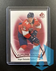 2021-22 SP Authentic Limited Red Future Watch #102 Grigori Denisenko Panthers